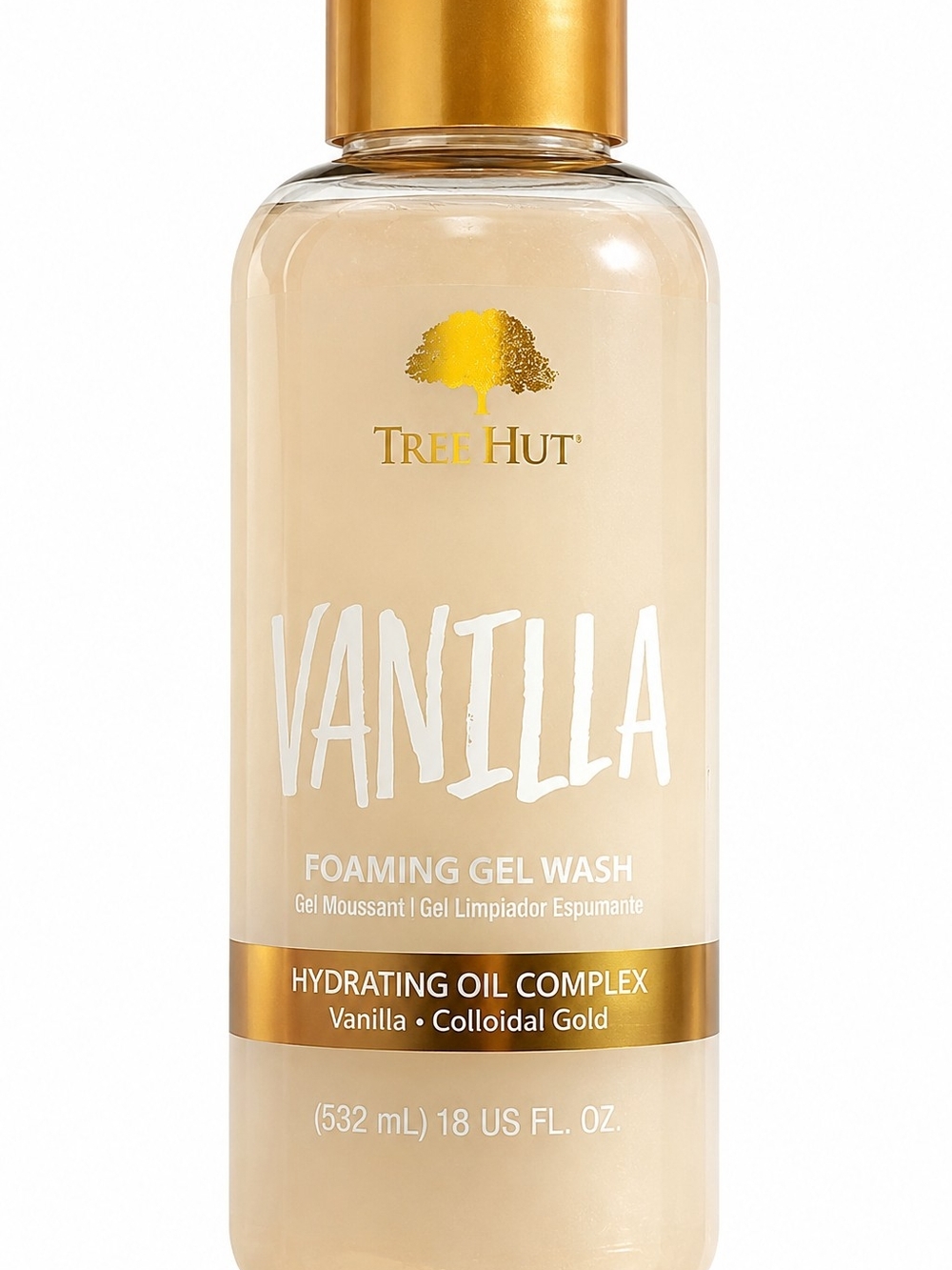 Tree Hut Vanilla Foaming Gel Wash - Cream